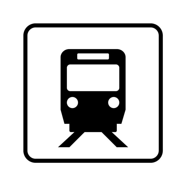 Railway Infrastructure Icon